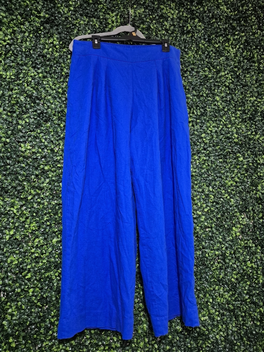Nine West Royal Blue Wide Leg Flare Jeans